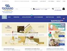 Tablet Screenshot of denarodistribuzione.it